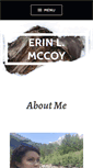 Mobile Screenshot of erinlmccoy.com